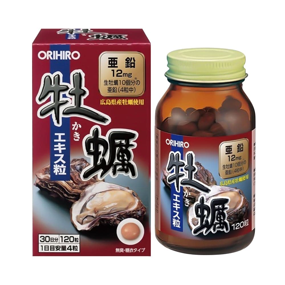 Tinh chất hàu Orihiro Nhật Bản 120 viên tăng cường sinh lý, miễn dịch