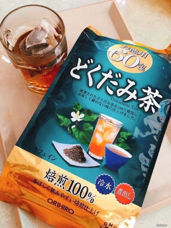 Tìm hiểu thành phần trà thải độc diếp cá Orihiro 