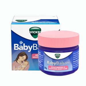 Dầu bôi ấm ngực Vicks Baby Balsam của Úc – Giữ ấm, giảm ho cho bé