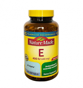 Vitamin E Nature Made 400IU hộp 300 viên của Mỹ