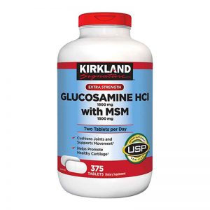 Viên uống bổ xương khớp Kirkland Glucosamine Mỹ 375 viên