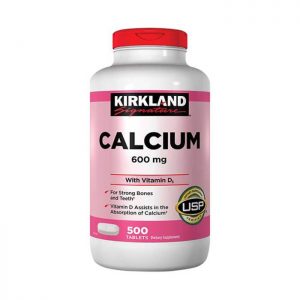 [MẪU MỚI] Viên uống bổ sung Canxi Kirkland Calcium 600mg + D3 chính hãng Mỹ