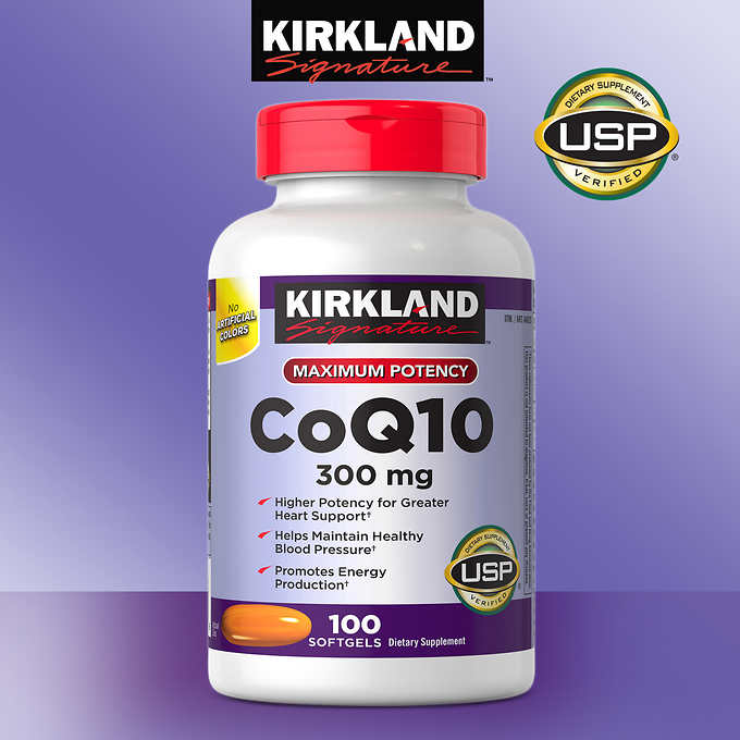 Giới thiệu về Viên uống Kirkland CoQ10 300mg