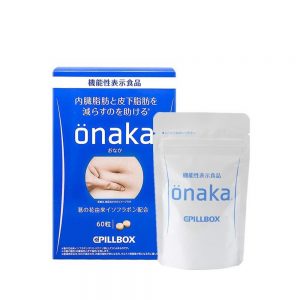 Viên uống giảm mỡ bụng Onaka Pillbox của Nhật 60 viên