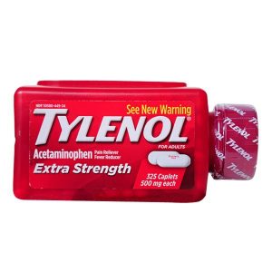 Thuốc Tylenol 500mg của Mỹ 225 viên và 325 viên giúp giảm đau hạ sốt