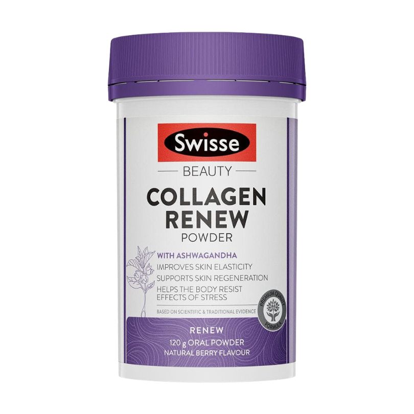 [CHÍNH HÃNG] Bột Swisse Beauty Collagen Renew Powder 120g - Collagen thủy phân
