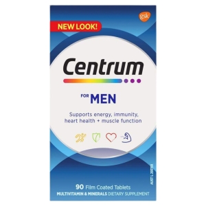 [MẪU MỚI] Vitamin tổng hợp Centrum for Men cho nam dưới 50 tuổi của Úc 90 viên