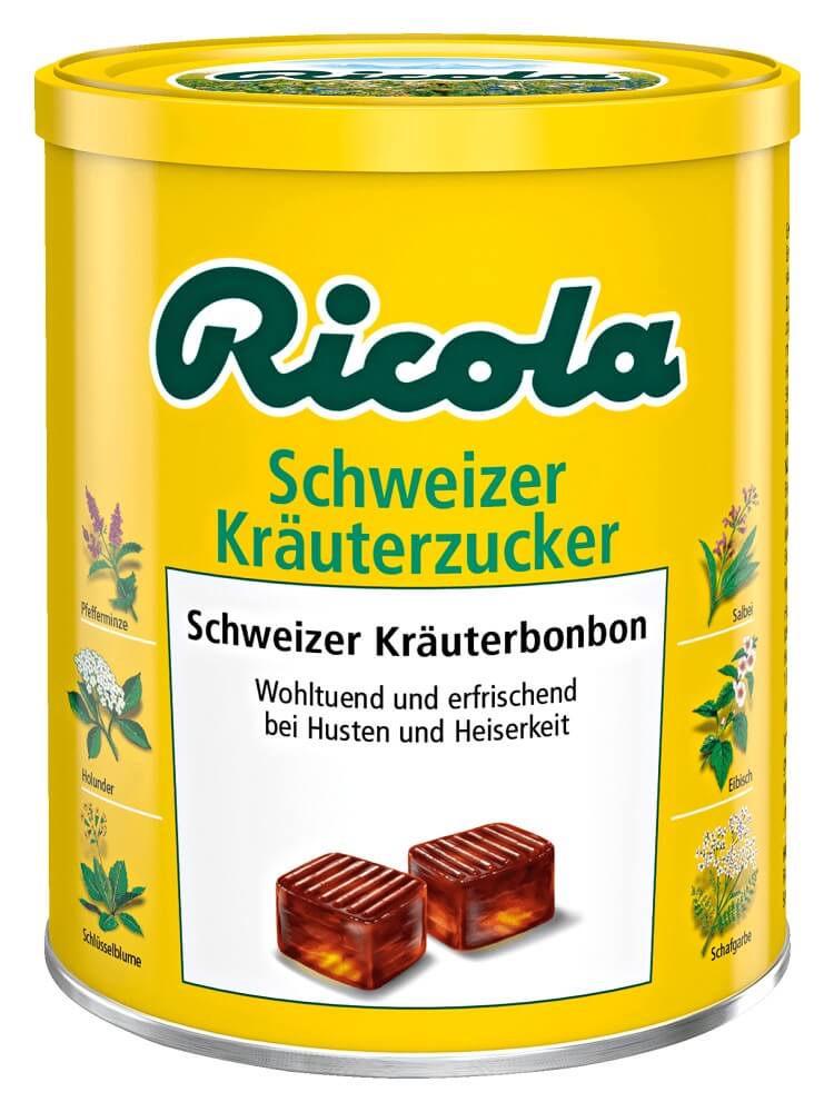 Kẹo ngậm thảo mộc Ricola Schweizer Kräuterzucker của Đức