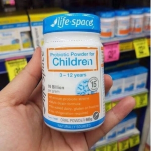 Men Vi Sinh Life Space Probiotic Powder for Children Úc 40g