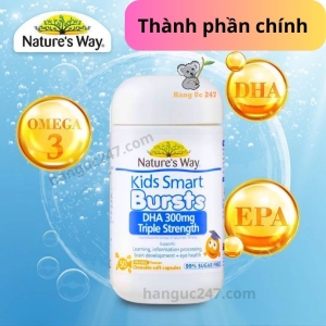 Dầu cá cho bé Nature's Way Kids Smart DHA 300 mg