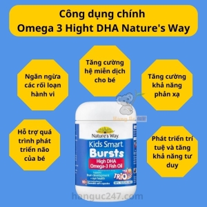 công dụng Omega 3 Hight DHA
