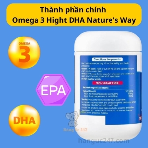 thành phần Omega 3 Hight DHA