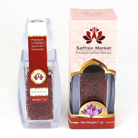 Nhụy hoa nghệ Tây Saffron Market Premium Saffron Threads lọ 1g và 2g