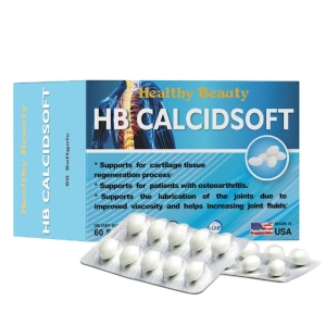 Viên uống bổ sung canxi cho người lớn Healthy Beauty HB CalcidSoft