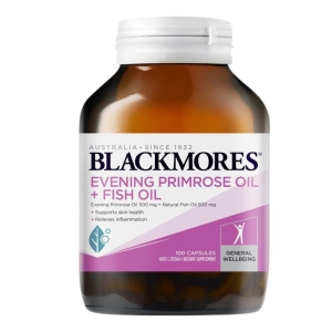 Tinh dầu hoa anh thảo kết hợp dầu cá Blackmores 100 viên