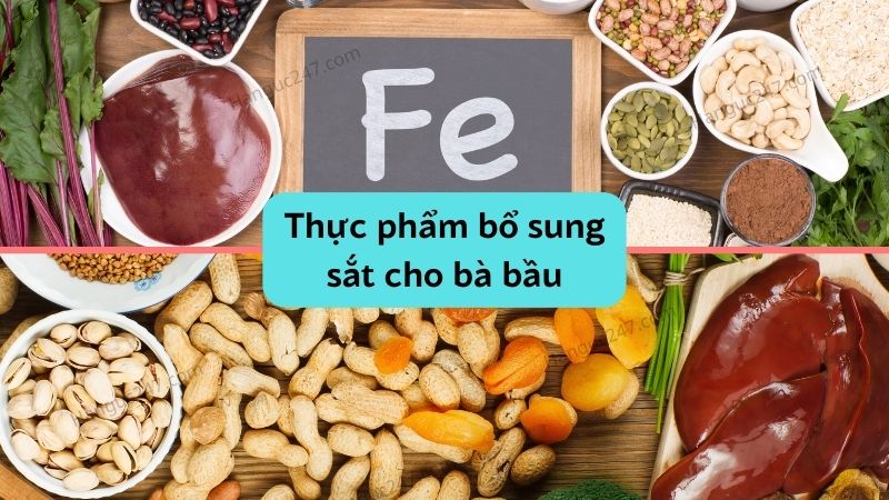 Top 15 thực phẩm bổ sung sắt cho bà bầu không thể bỏ qua